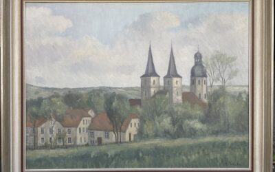 Lucas Georg 1893-1983 Gemälde Marienmünster Abteikirche St. Jakobus Höxter