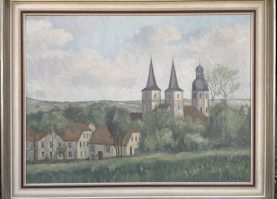 Lucas Georg 1893-1983 Gemälde Marienmünster Abteikirche St. Jakobus Höxter