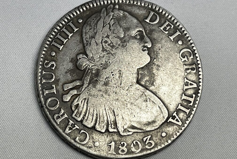 Spanien Mexiko – 8 Reales 1803 – Carlos IIII – Silber Münze
