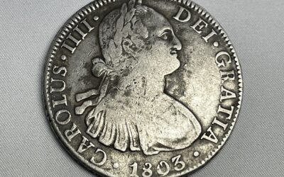 Spanien Mexiko – 8 Reales 1803 – Carlos IIII – Silber Münze