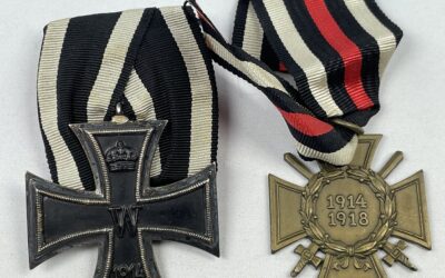 Ordensspange 1er Orden Eisernes Kreuz 2. Klasse + Ehrenkreuz Frontkämpfer 1914