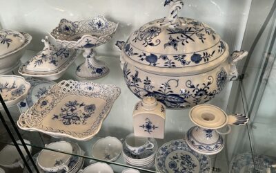 Meissen Porzellan Service Zwiebelmuster Kaffee Tafel Service