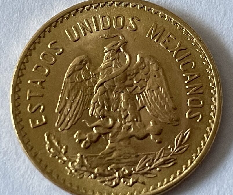 Goldmünze – 5 Pesos Centenario Mexiko – Gold