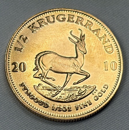 Goldmünze 1/2 oz Krügerrand / Krugerrand – 2010