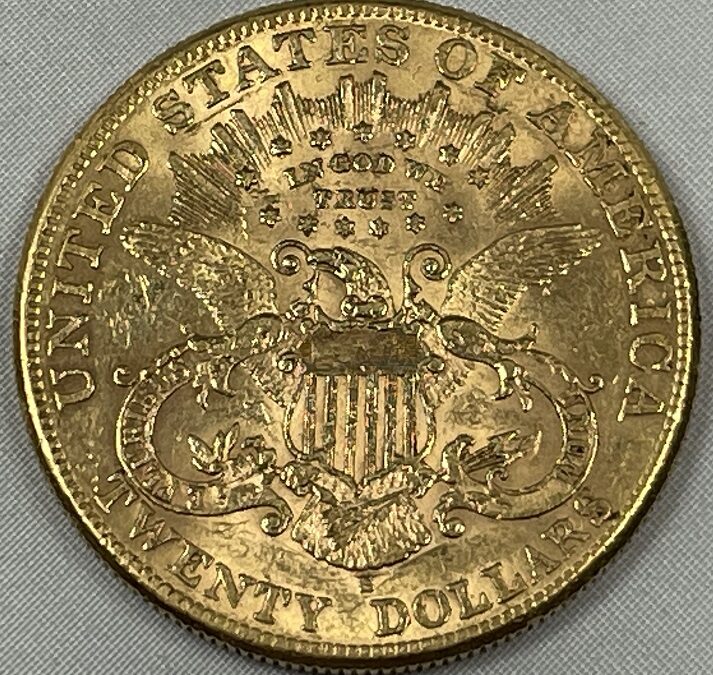 Goldmünze – 20 Dollars USA – Liberty-Double Eagle – Gold Münze 1904